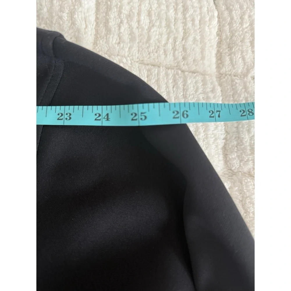 Pebble Beach Performance Mens XL Quarter Zip Pullover Black Blend Bar Cigar Logo